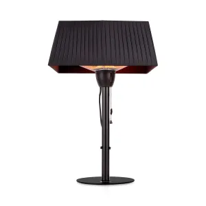 Blumfeldt Loras Style, promiennik podczerwieni tarasowy, stołowy, element grzewczy z włókna węglowego, 1500 W