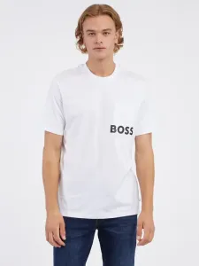 Białe koszulki BOSS