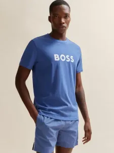 BOSS Koszulka Niebieski #556489