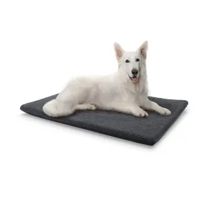 Brunolie Nala, legowisko dla psa, łóżko, możliwość prania, ortopedyczne, antypoślizgowe, oddychające, pianka komfortowa, rozmiar L (120 x 5 x 80 cm)