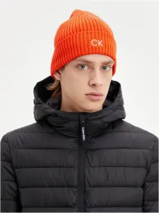 Calvin Klein Czapka Pomarańczowy