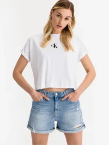 Calvin Klein Jeans Crop top Biały