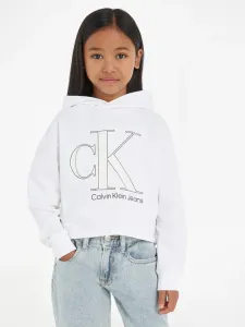Calvin Klein Jeans Bluza dziecięca Biały #418585
