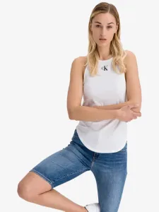 Calvin Klein Jeans Camisole Podkoszulek Biały #209039