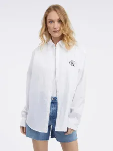 Calvin Klein Jeans Koszula Biały #473569