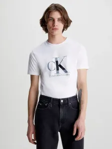 Calvin Klein Jeans Koszulka Biały #335457