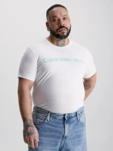 Calvin Klein Jeans Koszulka Biały #419244