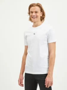 Calvin Klein Jeans Koszulka Biały #419227
