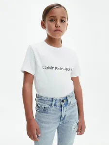 Calvin Klein Jeans Koszulka dziecięce Biały #153086