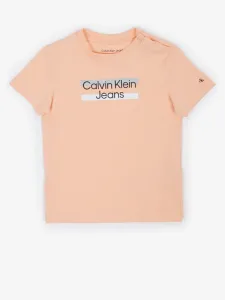 Calvin Klein Jeans Koszulka dziecięce Pomarańczowy #341017