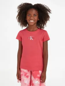Calvin Klein Jeans Koszulka dziecięce Różowy #418609