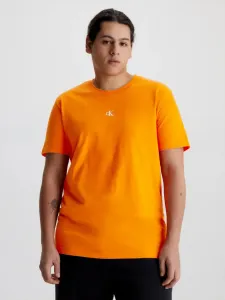 Calvin Klein Jeans Koszulka Pomarańczowy #419235