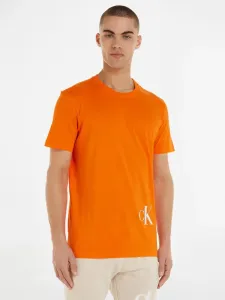 Calvin Klein Jeans Koszulka Pomarańczowy #405161