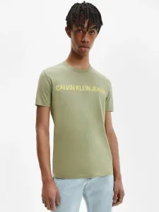 Calvin Klein Jeans Koszulka Zielony #207708