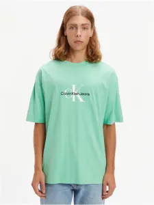 Calvin Klein Jeans Koszulka Zielony #419218