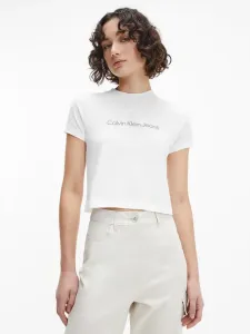 Calvin Klein Jeans Seasonal Monogram Baby Koszulka Biały #209184