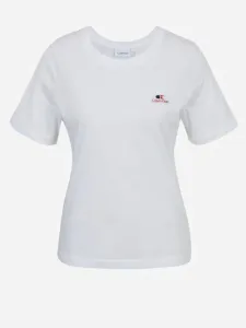 Calvin Klein Jeans Vintage Logo Small Koszulka Biały #557510