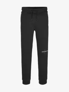 Calvin Klein Jeans Spodnie dresowe dziecięce Czarny