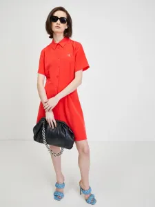 Calvin Klein Jeans Sukienka Czerwony #208985