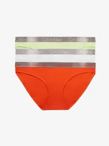 Calvin Klein Underwear	 Radiant Cotton 3-pack Spodenki Czerwony