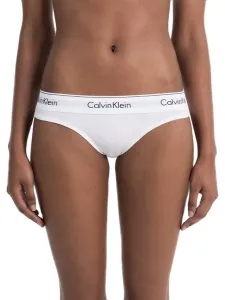 Calvin Klein Underwear	 Thong Strings Spodenki Biały #208270
