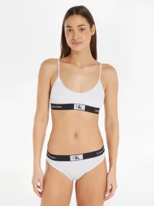 Calvin Klein Underwear	 Unlined Bralette Biustonosz Biały