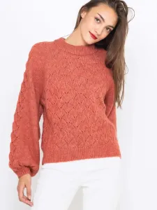 CAMAIEU Sweter Pomarańczowy #204581
