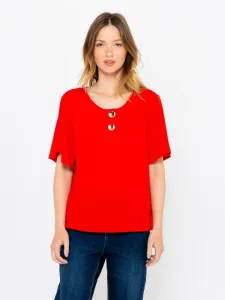 CAMAIEU Koszulka Czerwony #241404