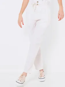 CAMAIEU Spodnie Biały