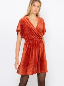 CAMAIEU Sukienka Pomarańczowy #327039