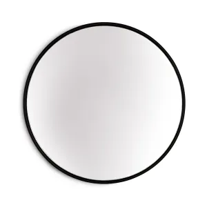Casa Chic Fournier, lustro ścienne, metalowa rama, okrągłe, Ø 58,8 cm #93672