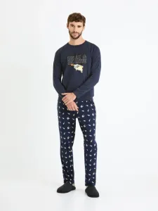 Celio Fipycheese Pyjama Niebieski #545618