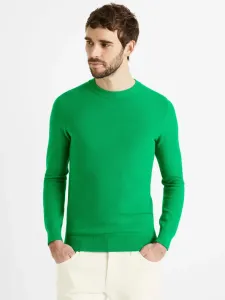 Celio Bepic Sweter Zielony #390859