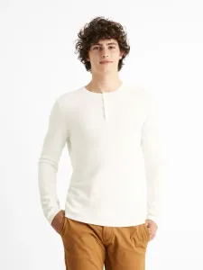 Celio Cehenpik Sweter Biały #185568