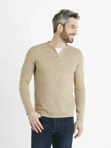 Celio Delano Sweter Beżowy #390871