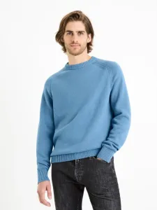 Celio Febasic Sweter Niebieski #546520