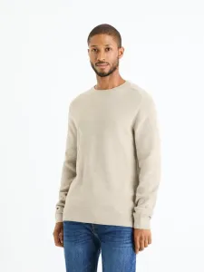 Celio Femoon Sweter Beżowy #546489