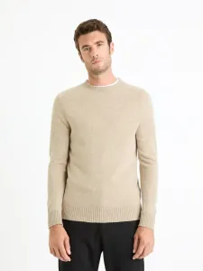 Celio Sweter Beżowy #544924