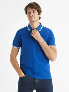 Celio Beline Polo Koszulka Niebieski #452223