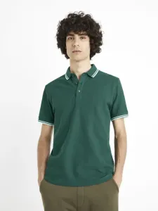 Celio Beline Polo Koszulka Zielony