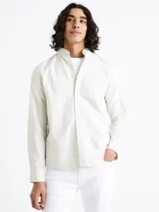 Celio Daoxprint Koszula Biały #328175