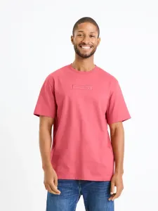 Celio Fedeton Koszulka Różowy #545806