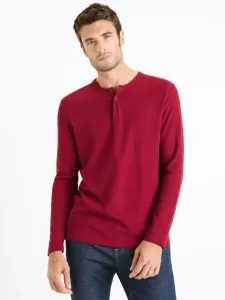 Celio Feplay Koszulka Czerwony #538622