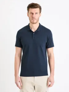 Celio Genkois Polo Koszulka Niebieski #584514