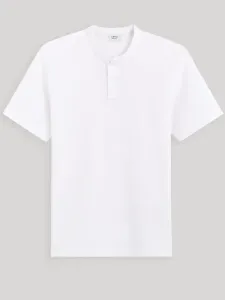Celio Gesohel Polo Koszulka Biały #572456