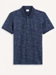 Celio Gevague Polo Koszulka Niebieski #590595