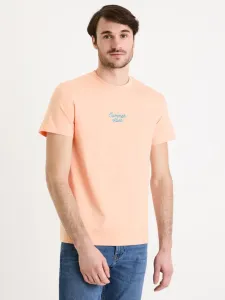 Celio Gexchaina Koszulka Pomarańczowy #572544