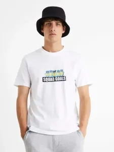 Celio Pokémon Squad Goals Koszulka Biały