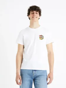 Celio Super Mario Koszulka Biały #528133