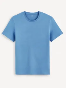 Celio Tebase Koszulka Niebieski